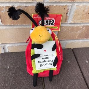 🐞 Ladybug stuffed animal treats pouch 🐞